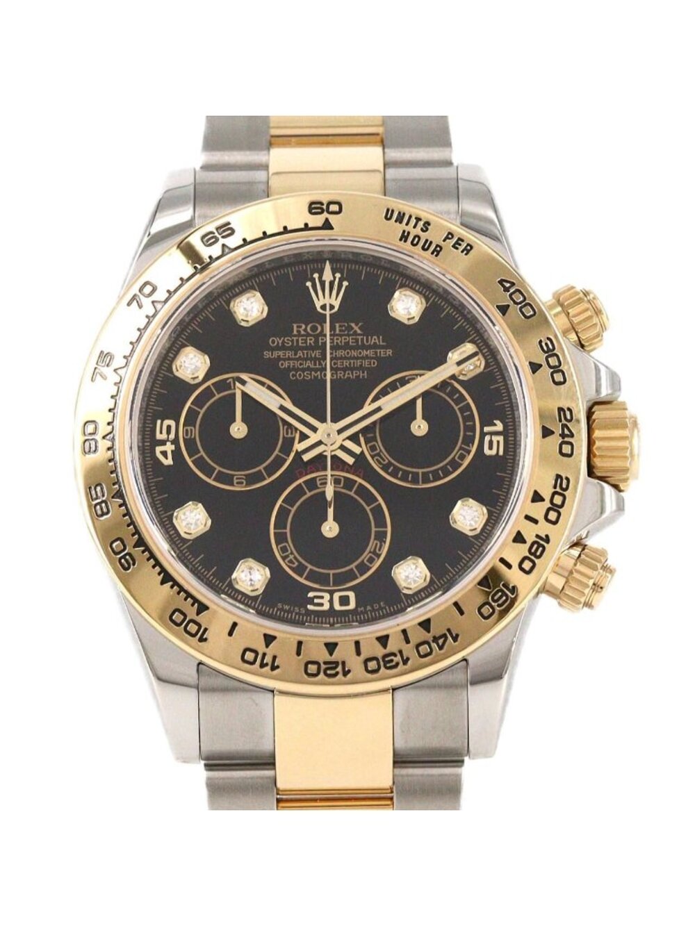Rolex Daytona Stainless Steel Yellow Gold Automatic